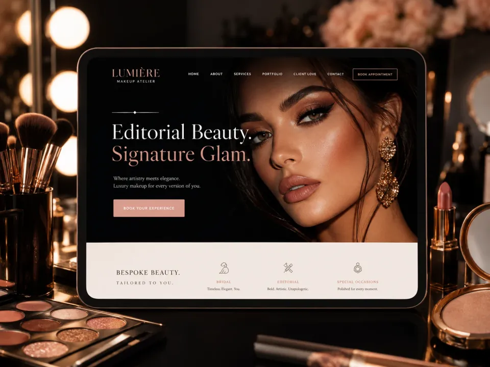Sitio web · Maquilladora